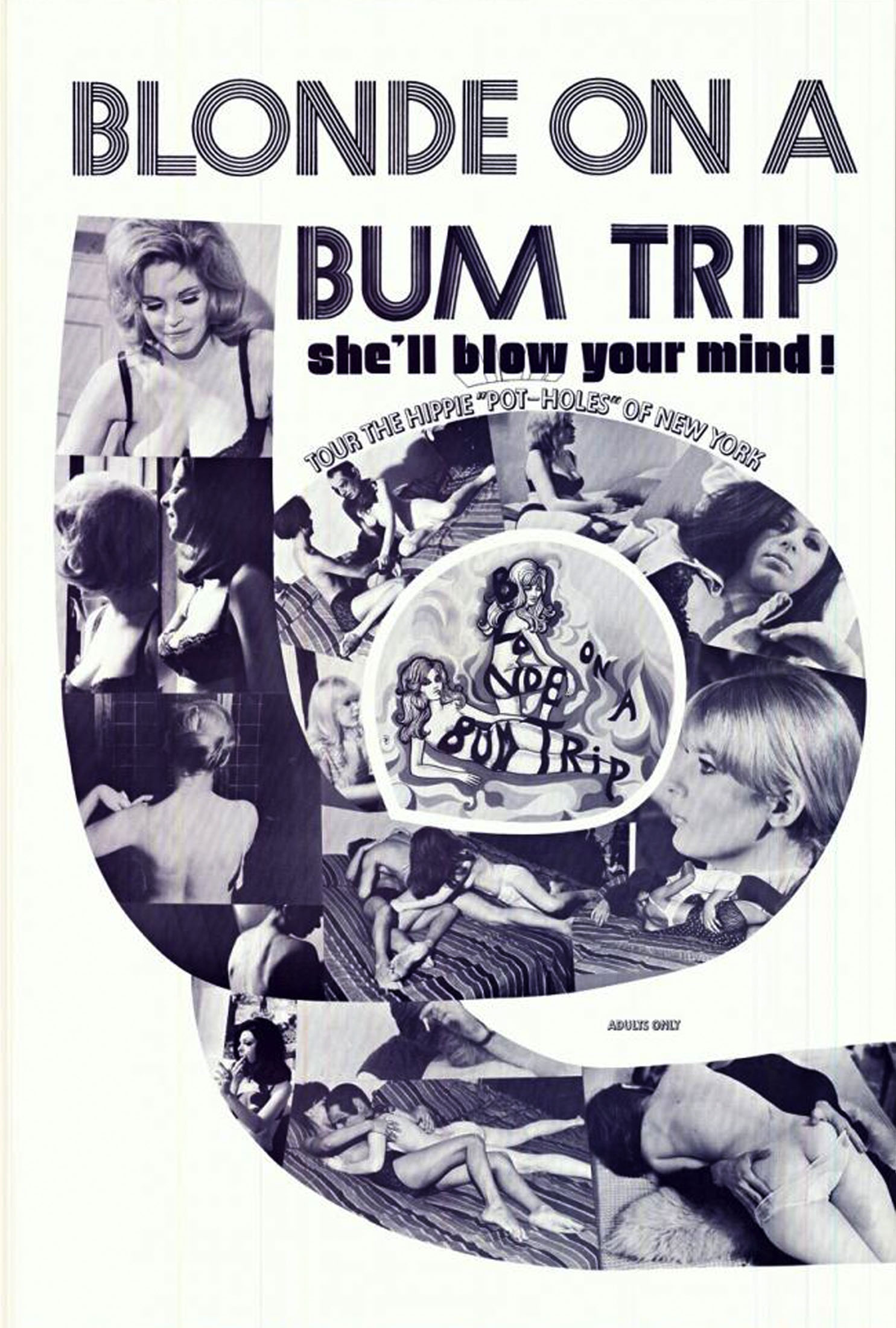 Blonde on a Bum Trip poster