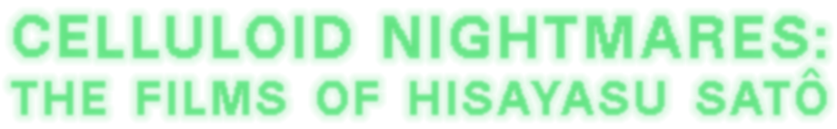 Celluloid Nightmares: The Films of Hisayasu Satô