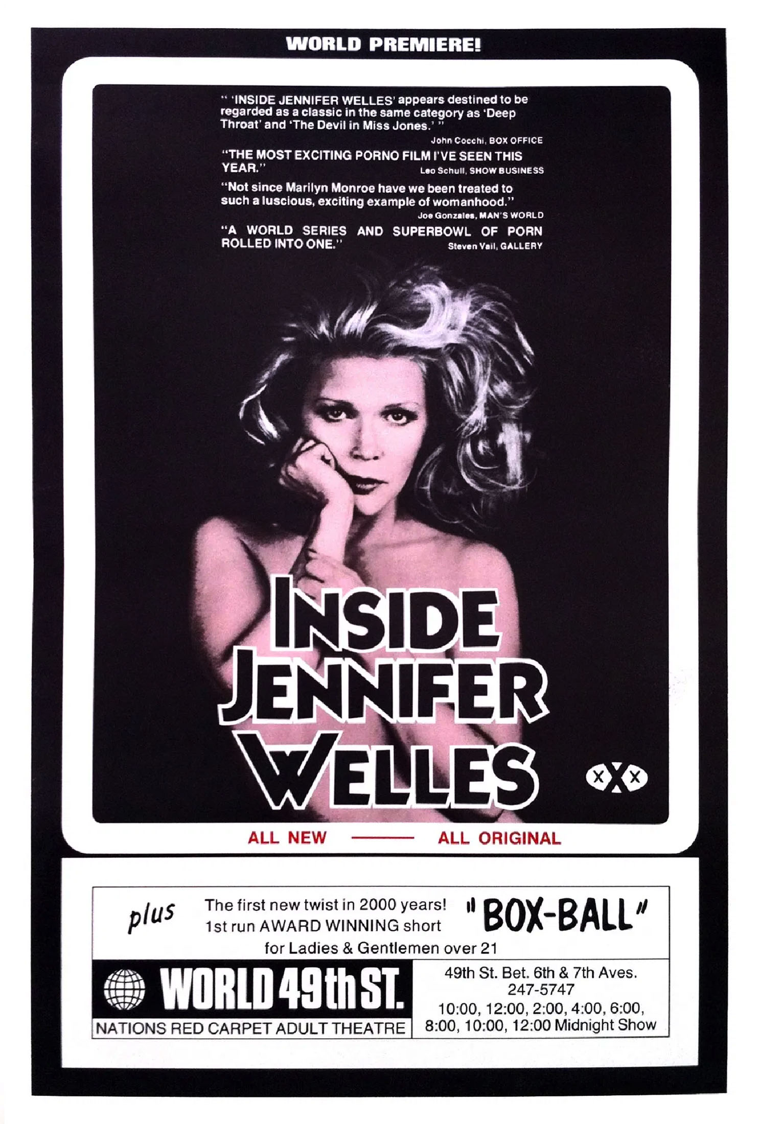 Inside Jennifer Welles poster