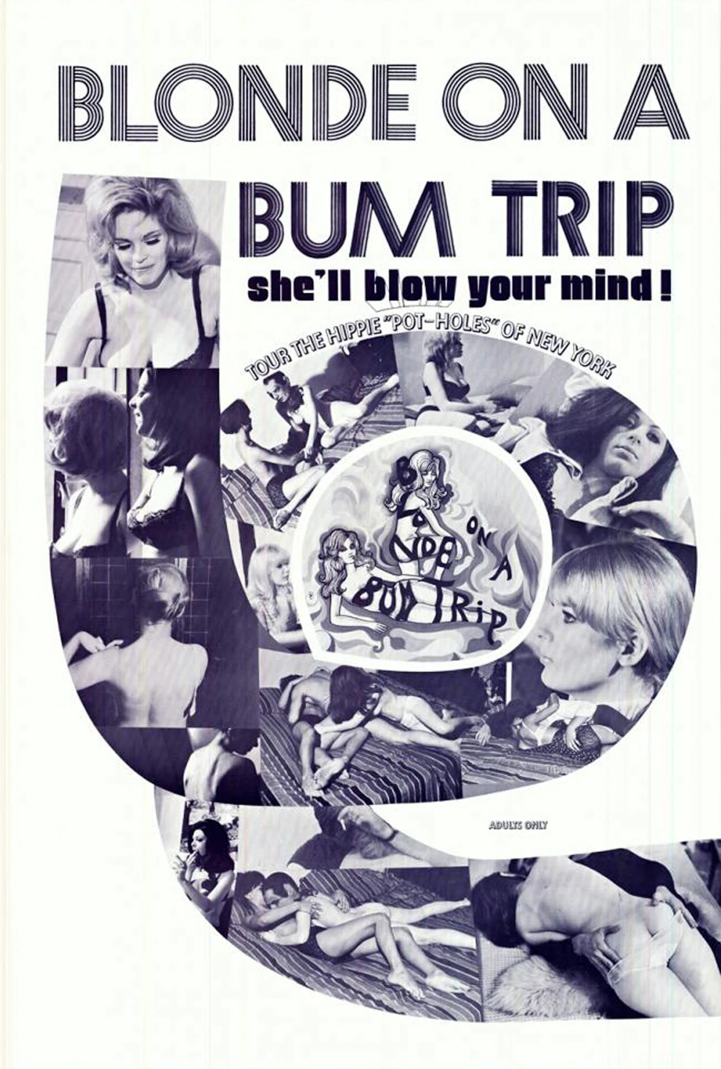 Blonde on a Bum Trip poster
