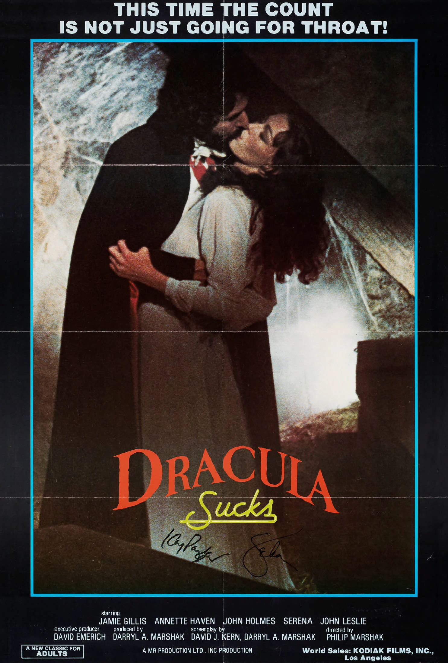 Dracula Sucks poster