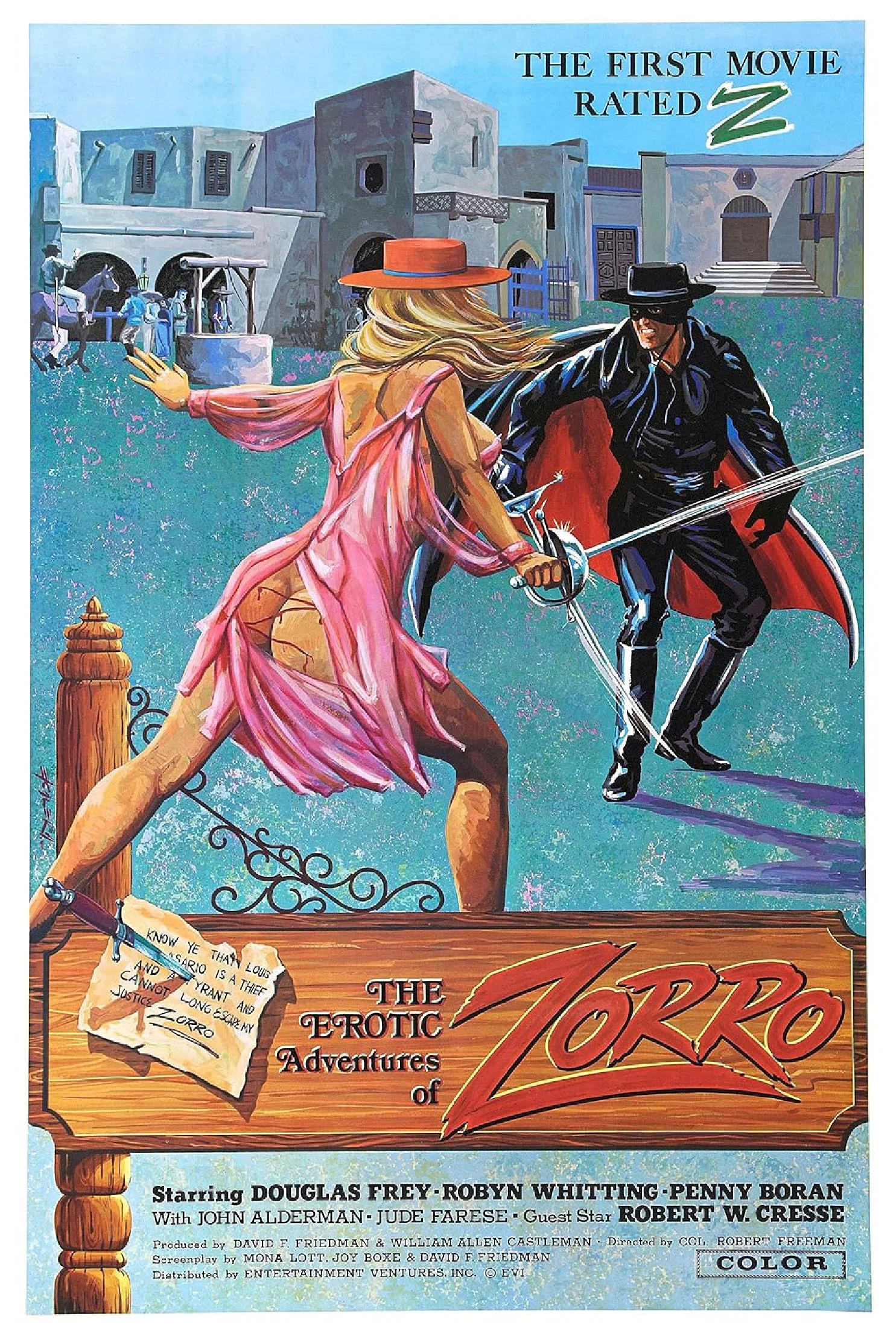 The Erotic Adventures of Zorro poster