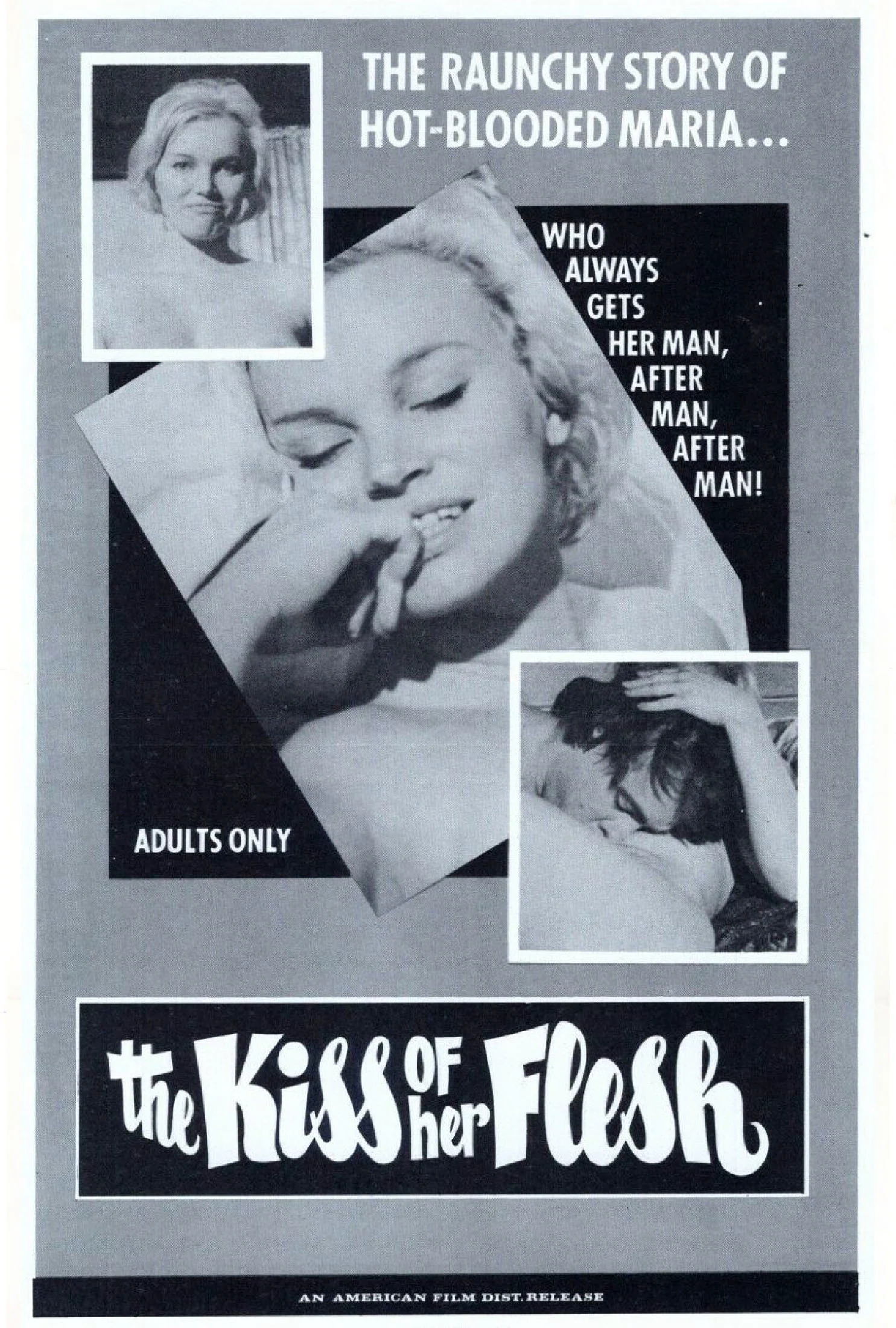 The Kiss of Her Flesh poster