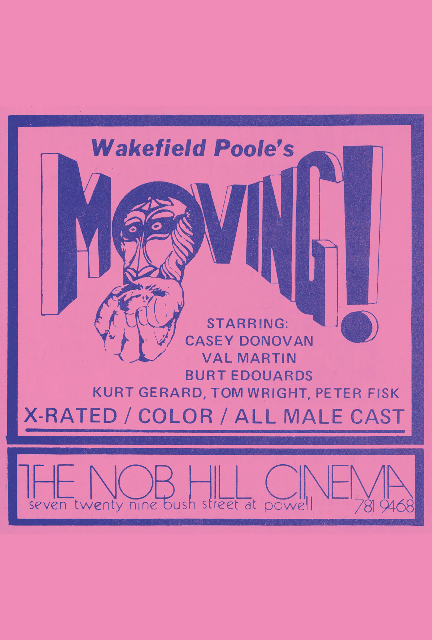 Wakefield Poole's Moving! poster