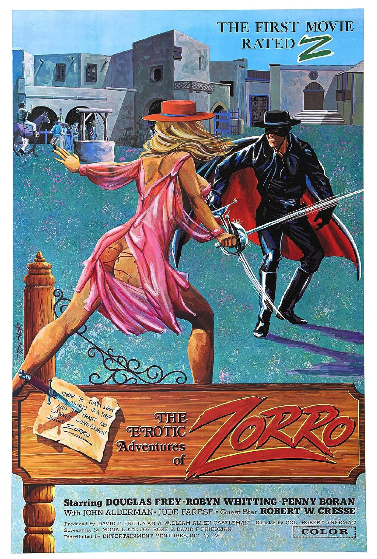 The Erotic Adventures of Zorro poster