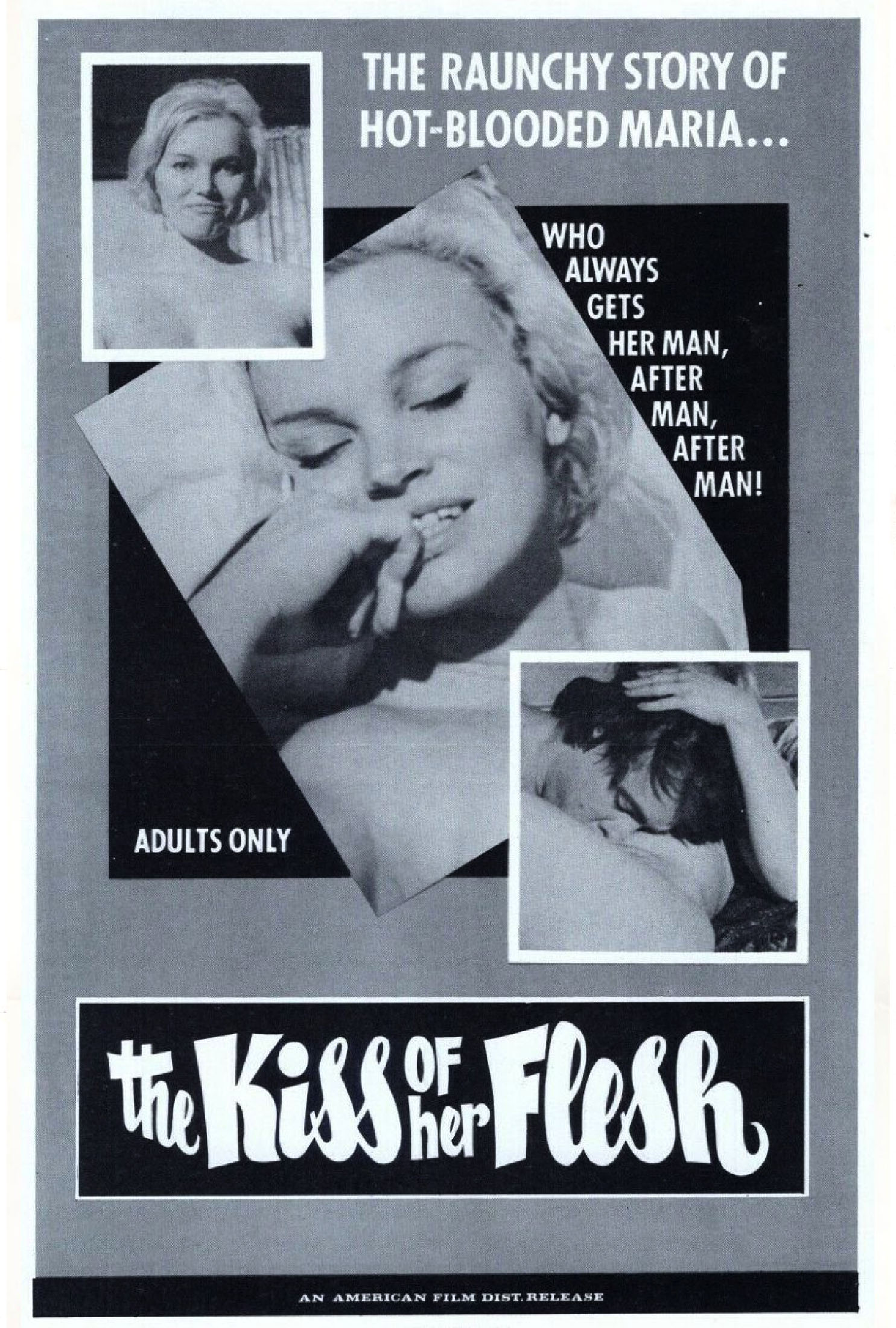 The Kiss of Her Flesh poster