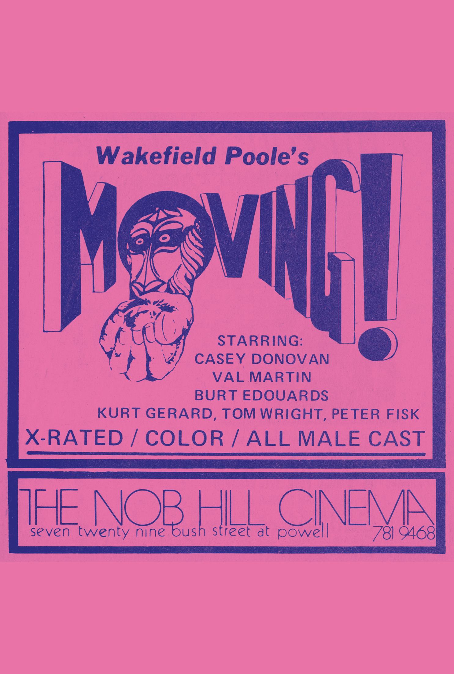 Wakefield Poole's Moving! poster